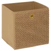 Caja de almacenaje beige