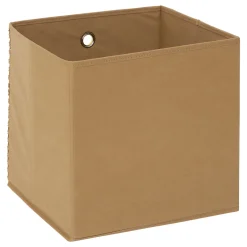 Caja de almacenaje beige