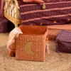 Caja de almacenaje BELLA naranja 29x29cm