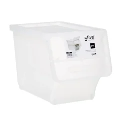 Caja de almacenaje con apertura frontal