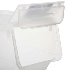 Caja de almacenaje con apertura frontal
