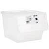Caja de almacenaje con apertura frontal