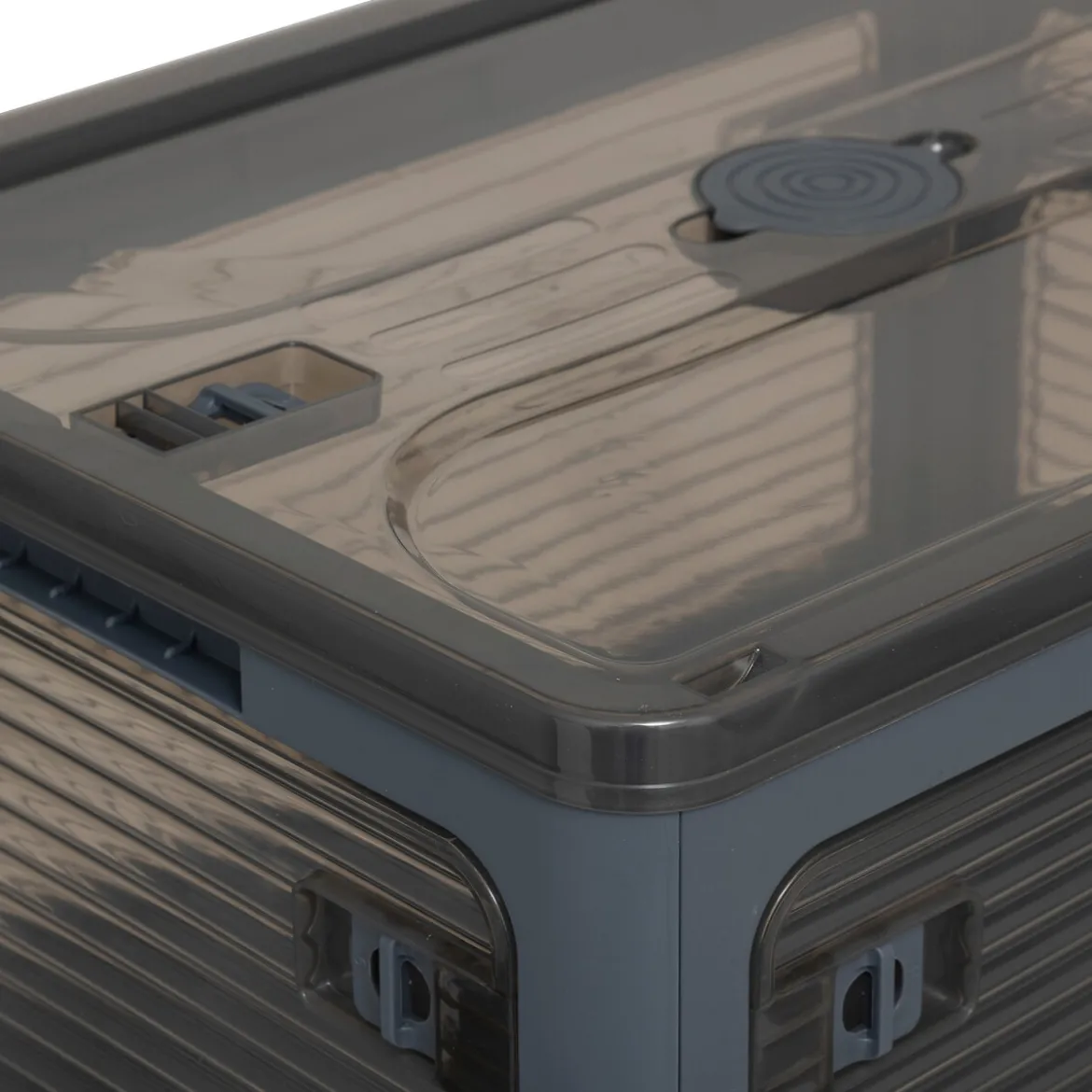 Caja de almacenaje con 5 aperturas 43L