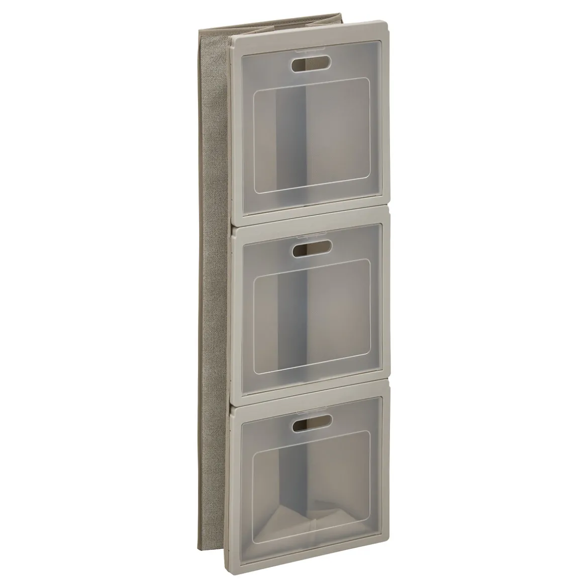 Caja de almacenaje con 3 niveles