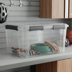 Caja de almacenaje de plastico 75L