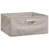 Caja De Almacenaje De Tnt Beige 31x15Cm