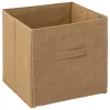 Caja de almacenaje de yute 31x31Cm