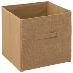 Caja de almacenaje de yute 31x31Cm