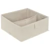 Caja de almacenaje DRESSY con 2 compartimientos