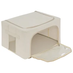 Caja de almacenaje DRESSY doblable con apertura