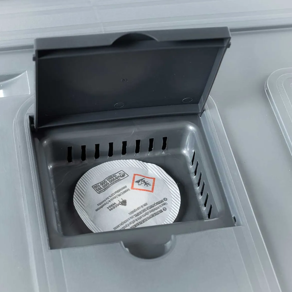 Caja de almacenaje EUROPA gris 150L