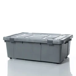 Caja de almacenaje EUROPA gris 70L