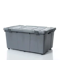 Caja de almacenaje EUROPA gris 110L
