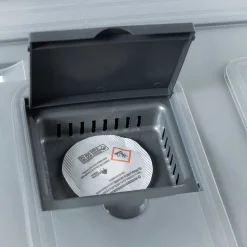 Caja de almacenaje EUROPA gris 110L