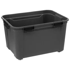 Caja de almacenaje negra 160L