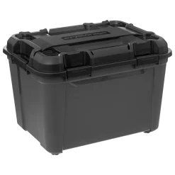 Caja de almacenaje negra 160L