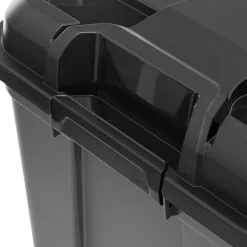 Caja de almacenaje negra 120L