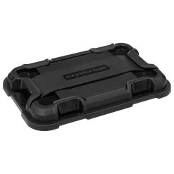 Caja de almacenaje negra 55L