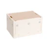 Caja De Almacenaje Plegable Con Tapa MDF