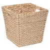 Caja De Almacenaje Rafia Natural 31x31Cm