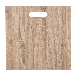 Caja de almacenaje roble natural 31x31Cm