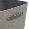 Caja de almacenaje ROUNDY gris 31x31cm