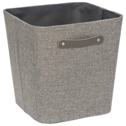 Caja de almacenaje ROUNDY gris 31x31cm