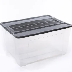 Caja de Almacenaje Tex-Box Con Tapa Gris 150L