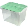 Caja de almacenaje verde 42L