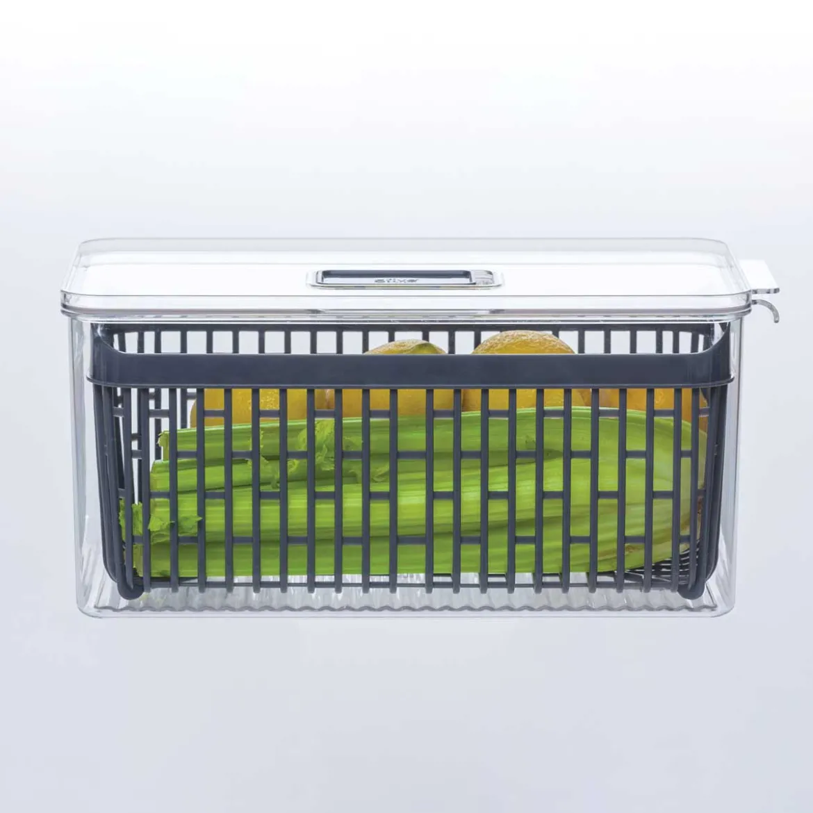 Caja de almacenamiento apilable 16.4x15x32.5cm