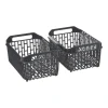 Caja de almacenamiento apilable 22.5x12x32.5Cm