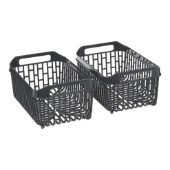 Caja de almacenamiento apilable 22.5x12x32.5Cm