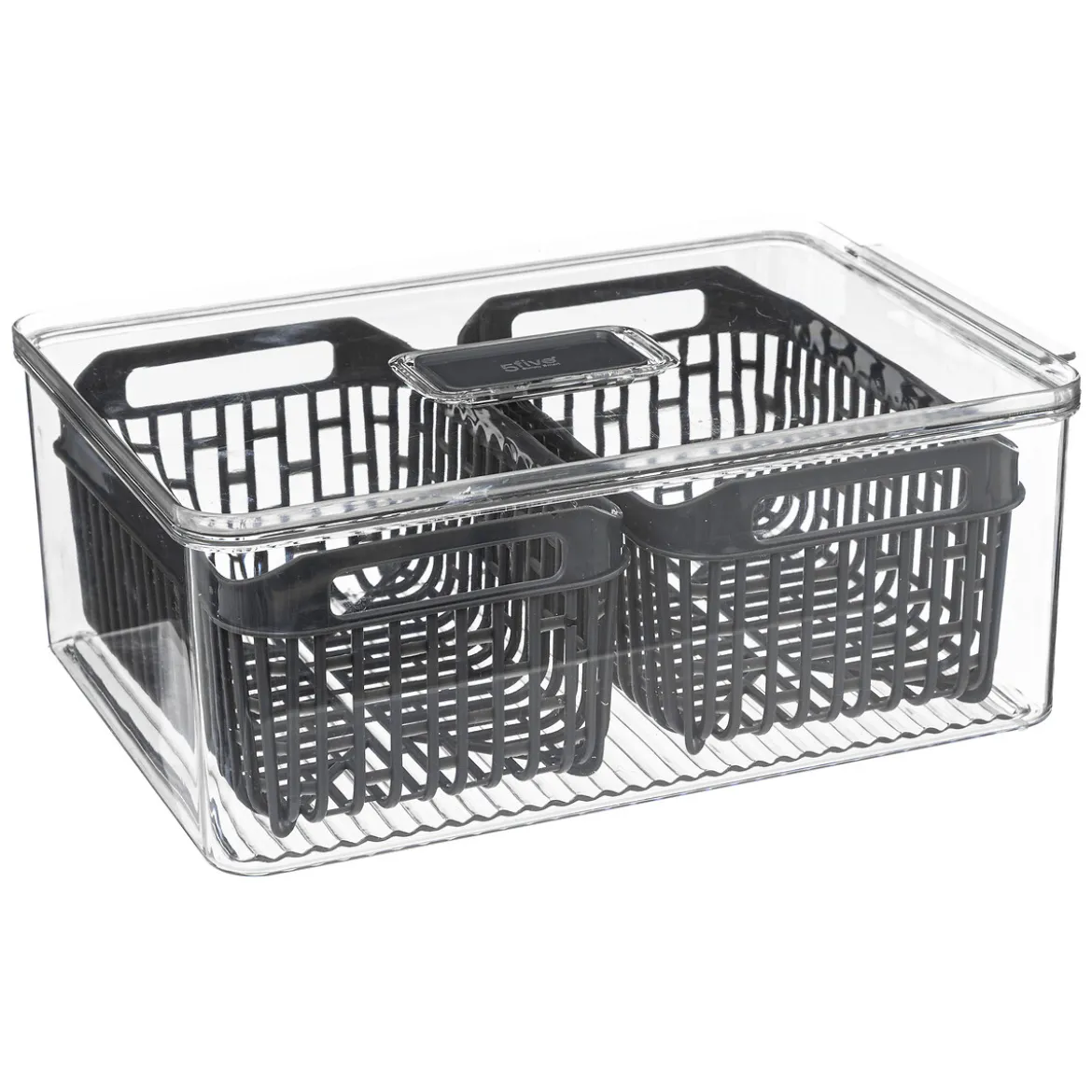 Caja de almacenamiento apilable 22.5x12x32.5Cm
