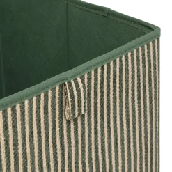 Caja de almacenamiento COTTY verde 31x31cm