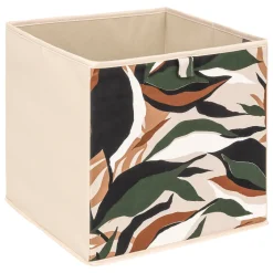 Caja de almacenamiento LAURIA beige 31x31cm