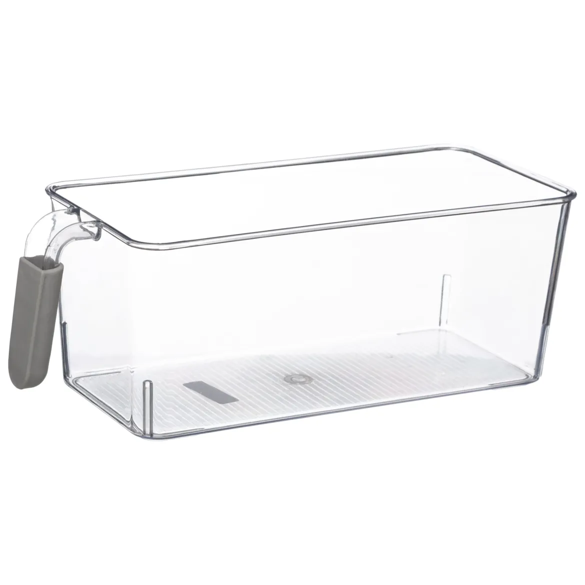 Caja de almacenamiento transparente con asas