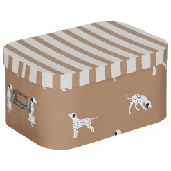 Caja de almacenjae marrón de cartón