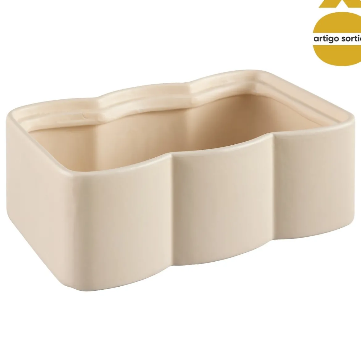 Caja De Cerámica Decorativa Bli