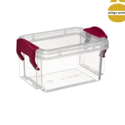 Caja decorada con clip