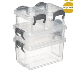 Caja decorada con clip