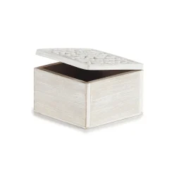 Caja Decorativa De Madera 11.5x11.5x8Cm