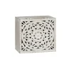Caja Decorativa De Madera 16.5x19.5x8Cm