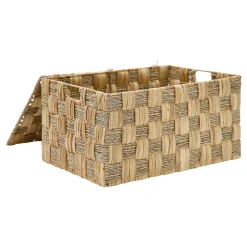 Caja decorativa NADI de mimbre 53x58cm