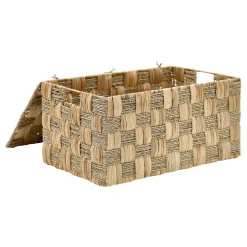 Caja decorativa NADI de mimbre 31x36cm