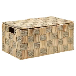 Caja decorativa NADI de mimbre 26x30cm