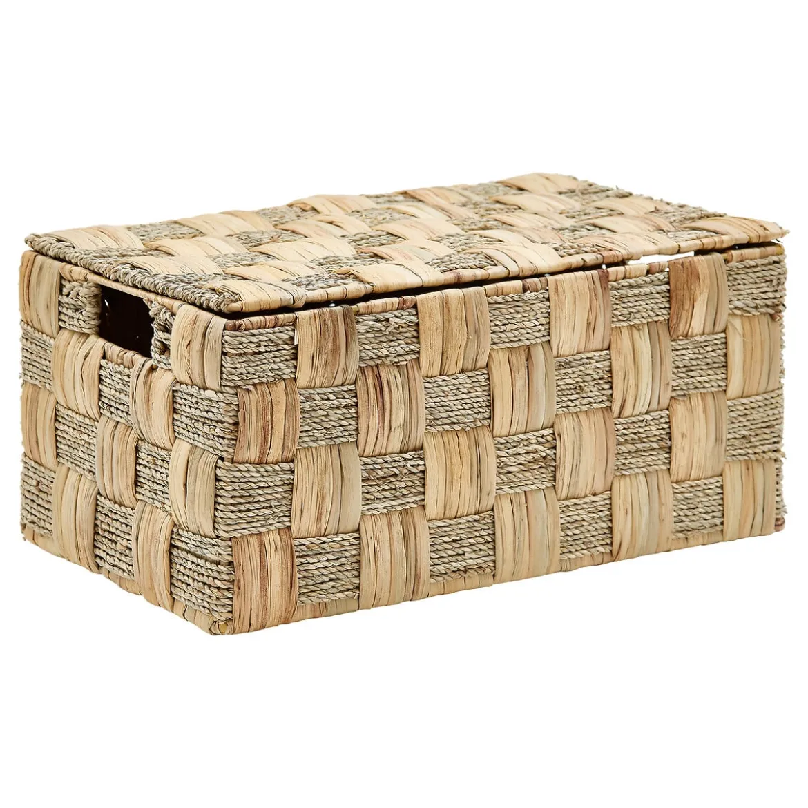 Caja decorativa NADI de mimbre 26x30cm