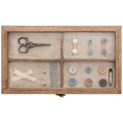 Caja de costura ATELIER de madera