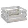 Caja De Madera Blanca 21x15x11Cm