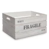 Caja De Madera Fragile 37x27x20Cm