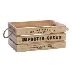 Caja De Madera Tam. 2/3 29.1x21.1x13Cm